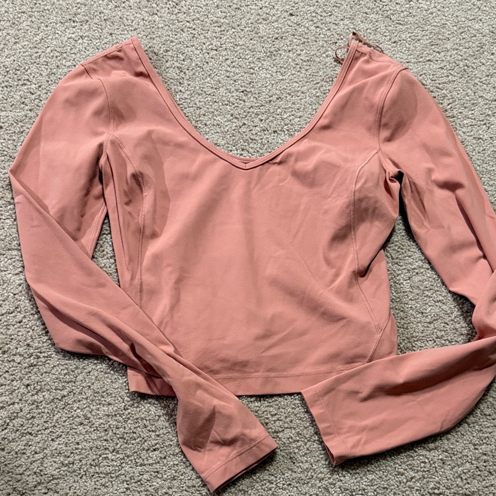 lululemon athletica Pink Crop Top